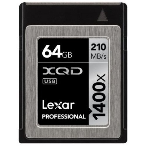 Lexar Professional 1400x XQD 2.0 Card - 64GB