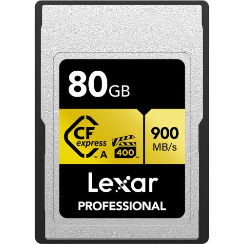 Lexar Professional CFexpress 2.0 Type A Card GOLD Series - 80GB - 1-Pack
