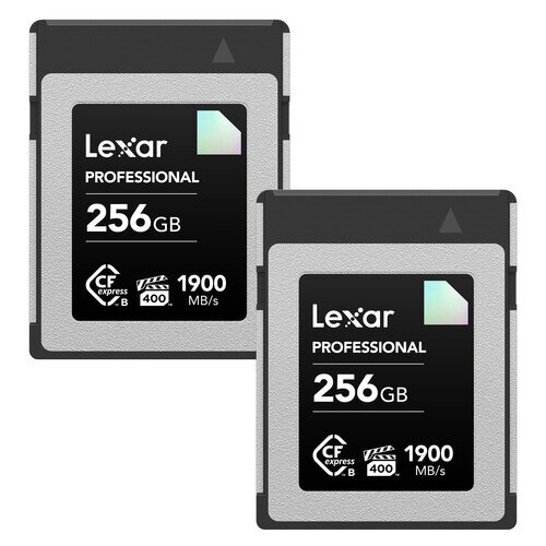 Lexar Professional CFexpress Type B Card Diamond Series - 256GB - 2-Pack