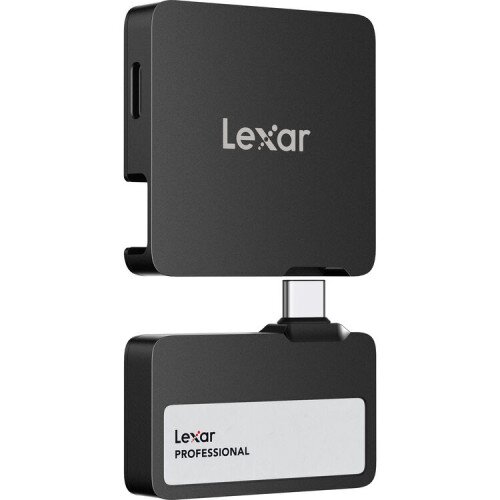 Lexar Professional Go Portable SSD with Hub - Black - 2TB