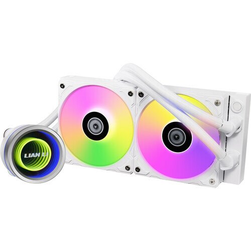LIAN LI GA II Trinity 240 AIO Cooler - White