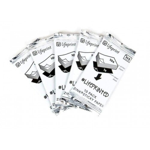 Lifeprint Photo Paper 2x3 - Sticky Back 50 Pack