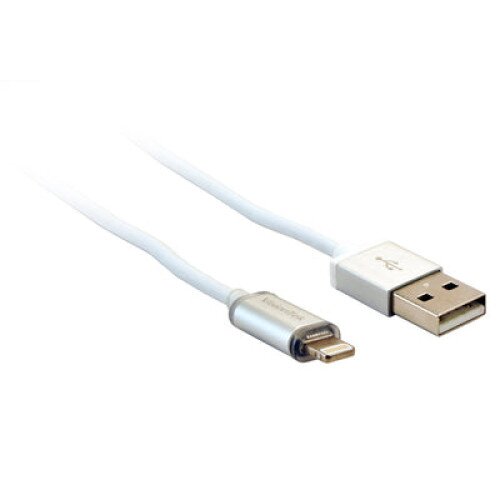 VisionTek Lightning to USB Smart LED MFI Cable - 6.6ft