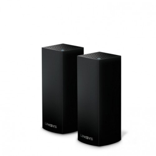 Linksys Velop Intelligent Mesh WiFi System Tri-Band - 2-Pack Black (AC4400)