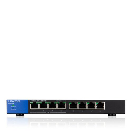 Linksys 8-Port Business Desktop Gigabit PoE+ Switch