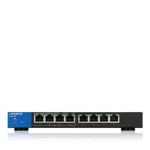 Linksys 8-Port Business Smart Gigabit PoE+ Switch