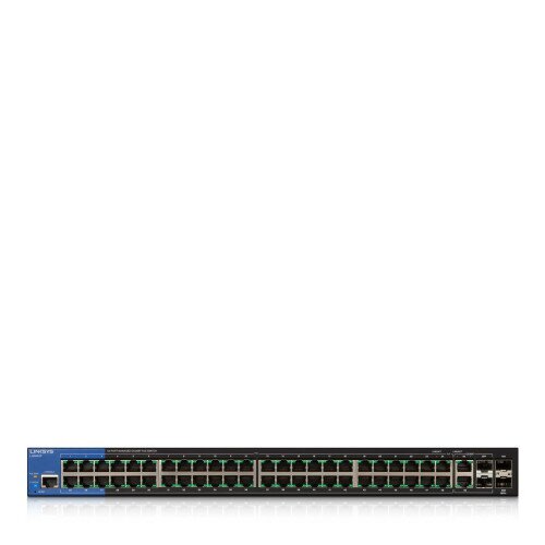 Linksys 52-Port Managed Business Gigabit PoE+ Switch