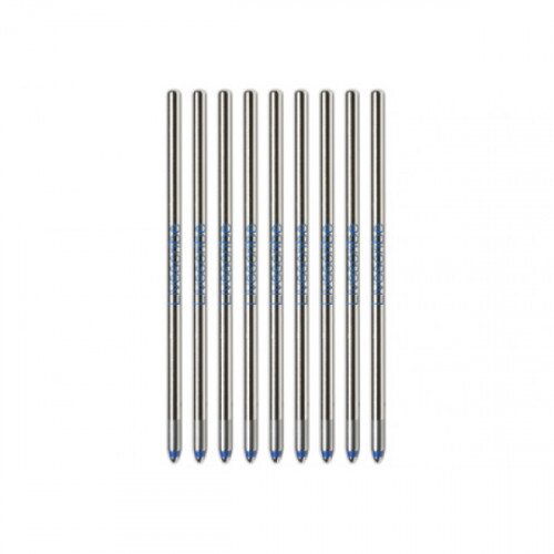 Livescribe 3 Ink Cartridge Refills, Medium Point, 8-Pack - Blue