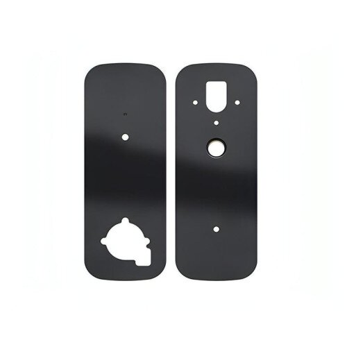 Lockly Deadbolt Cover Plate Accessory For Latch Locks - Matte Black