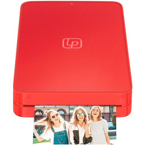 Lifeprint 2x3 Hyperphoto Printer for iPhone & Android - Red