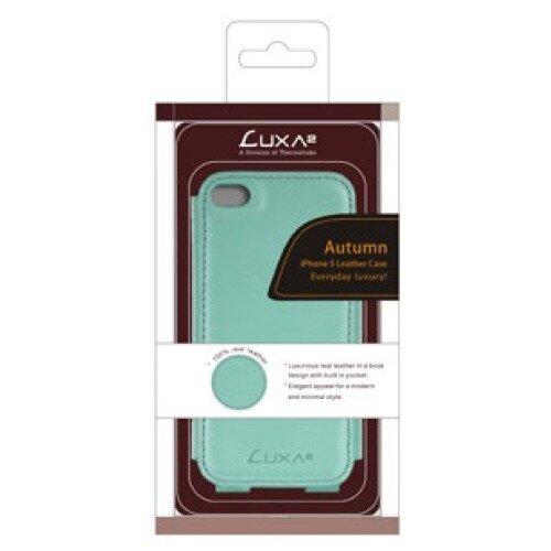 LUXA2 Autumn iPhone 5/5S/SE Leather Case - Tiffany Blue