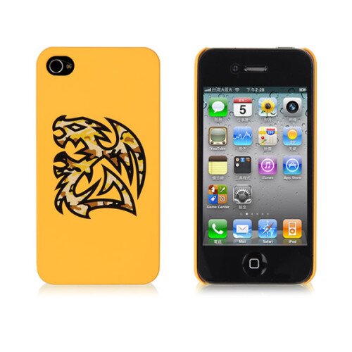 LUXA2 Battle Dragon iPhone 4/4S Case - Yellow
