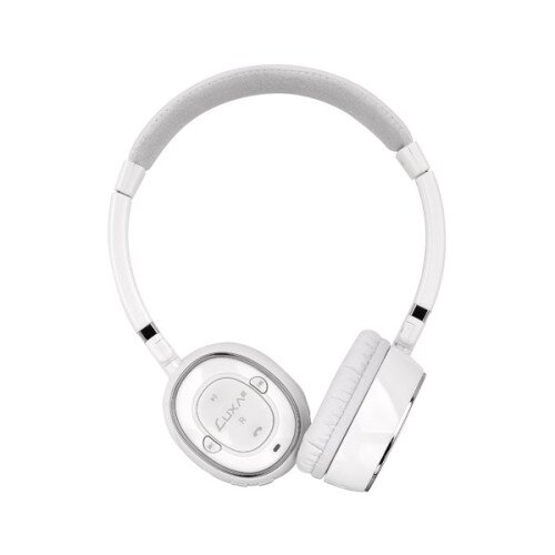 LUXA2 BT-X3 Bluetooth Stereo Headphones - White