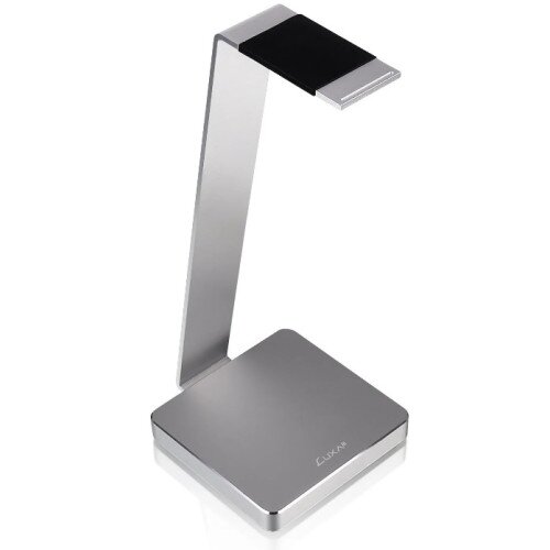 LUXA2 E-One Aluminum Headset Holder - Silver