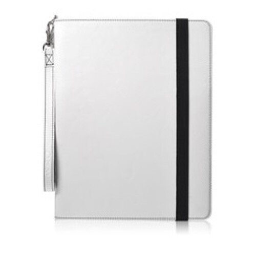 LUXA2 PA4 iPad Leather Stand Case - White