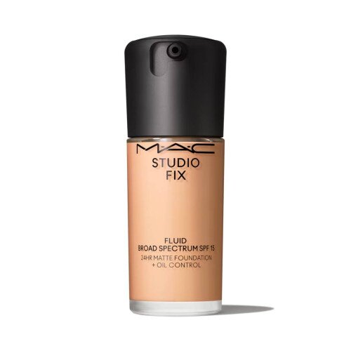 MAC Studio Fix Fluid SPF 15 24HR Matte Foundation + Oil Control - N6.5