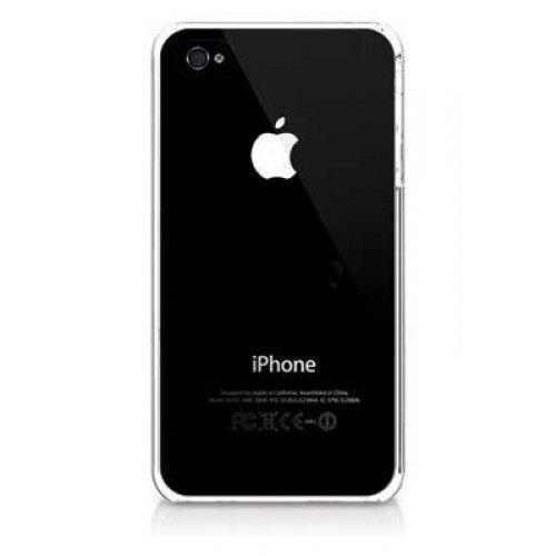 Macally Clear Snap-On Protective Case for iPhone 4s/4