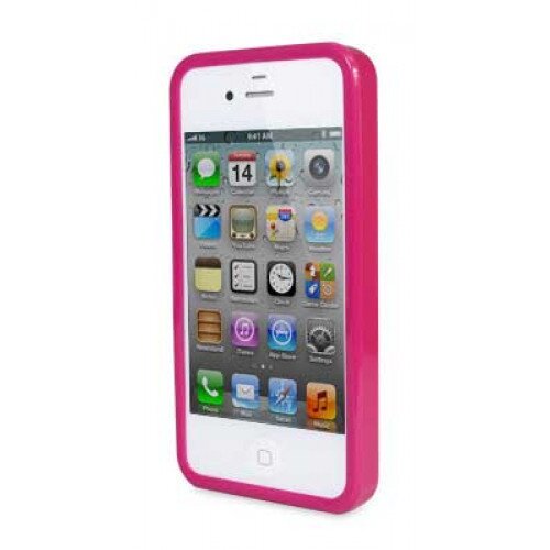 Macally Flexible Case for iPhone 4S/4 - Pink