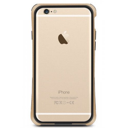 Macally Flexible Protective Frame for iPhone 6/6s - Gold