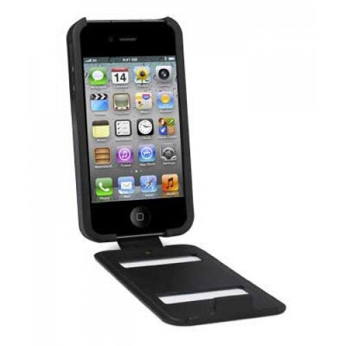 Macally Flip Cover Case for iPhone 4S/4