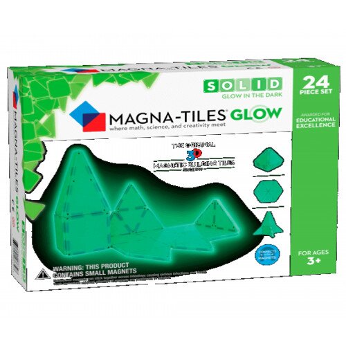 Magna Tiles Glow in the Dark 24-Piece Set