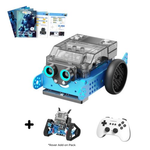 Makeblock mBot2 Rover Robotics Kit: Kid's Interactive Emo Robot for Coding Learning and Outdoor Play