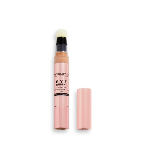 Makeup Revolution Eye Bright Illuminating Under Eye Concealer - Tan
