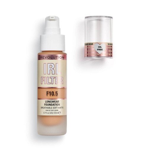 Makeup Revolution IRL Filter Longwear Foundation 23ml (Various Shades) - F10.5