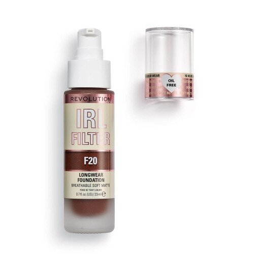 Makeup Revolution IRL Filter Longwear Foundation 23ml (Various Shades) - F20