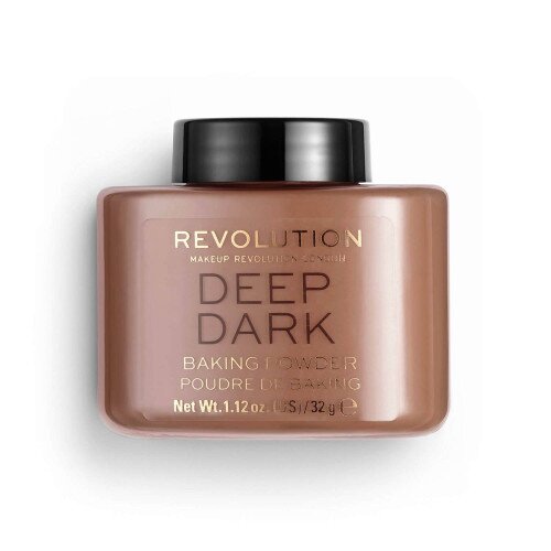 Makeup Revolution Loose Baking Powder - Deep Dark