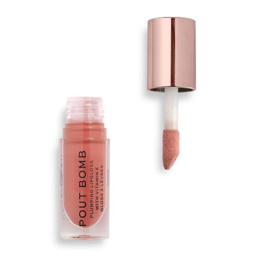 Makeup Revolution Pout Bomb Plumping Gloss - Kiss