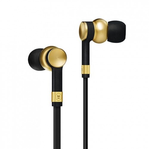 Master & Dynamic ME05 Earphones - Brass Metal / Black Rubber