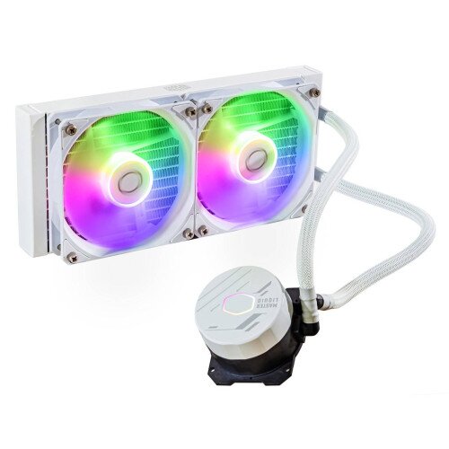 Cooler Master 240L Core ARGB White CPU Liquid Cooler Fan