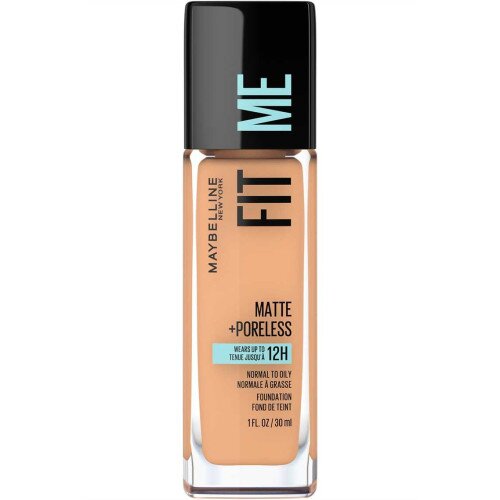 Maybelline Fit Me Matte + Poreless Foundation Makeup - 320 Natural Tan