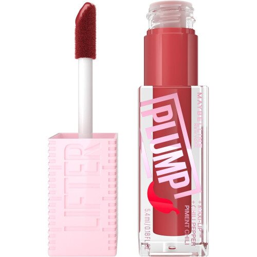 Maybelline Lifter Plump Lip Plumping Gloss Makeup - Hot Chili