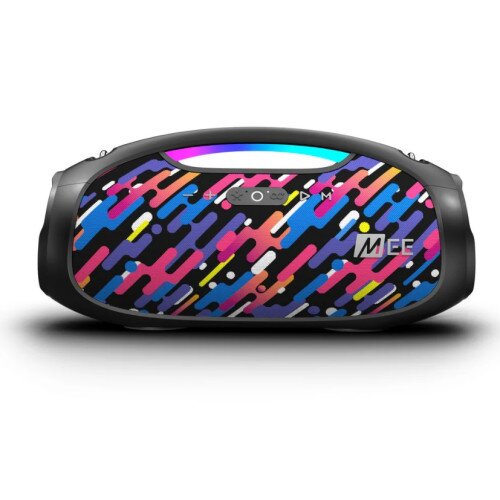 MEE audio partySPKR XL Bluetooth Wireless Speaker With Dynamic LED Lighting - Colorful