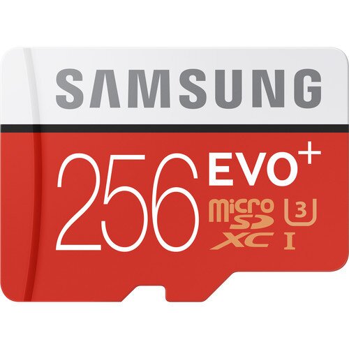 Samsung MicroSDXC EVO+ Memory Card w/ Adapter - 256GB