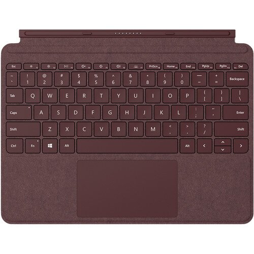 Microsoft Surface Go Signature Type Cover - Burgundy