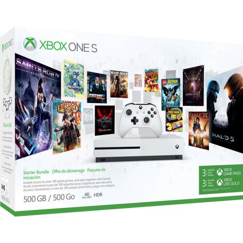 Microsoft Xbox One S 500GB Console - Starter Bundle