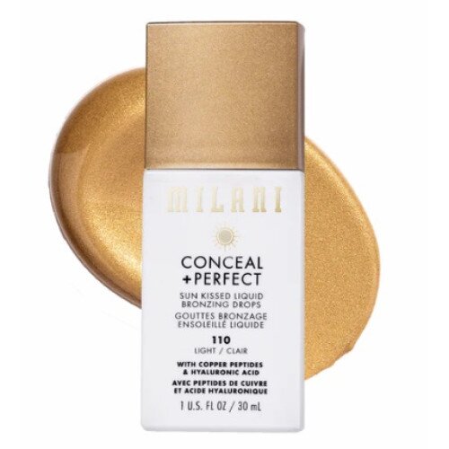 Milani Conceal + Perfect Sun Kissed Liquid Bronzing Drops