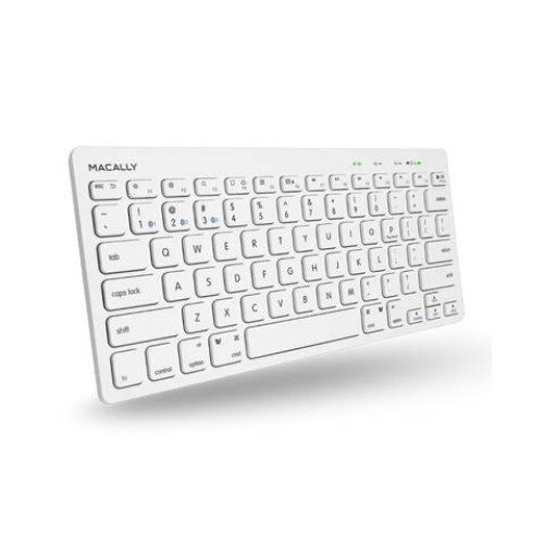 Macally Small Bluetooth Keyboard For Mac (Multi-Device)