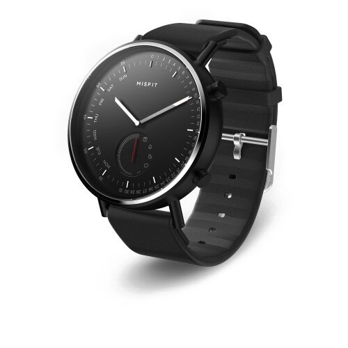Misfit Command Hybrid Smartwatch - Jet - Black Sport Strap