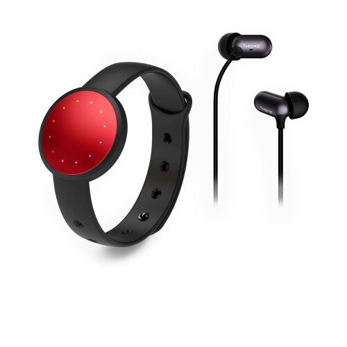 Misfit Shine 2 + 1More In-Ear Headphones - Red