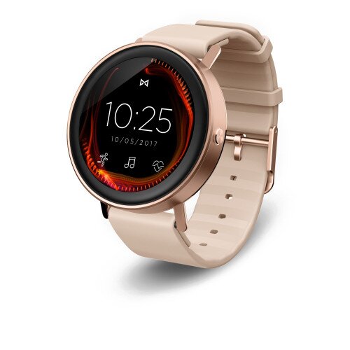 Misfit Vapor Smartwatch - Rose Tone - Rose Beige Sport Strap