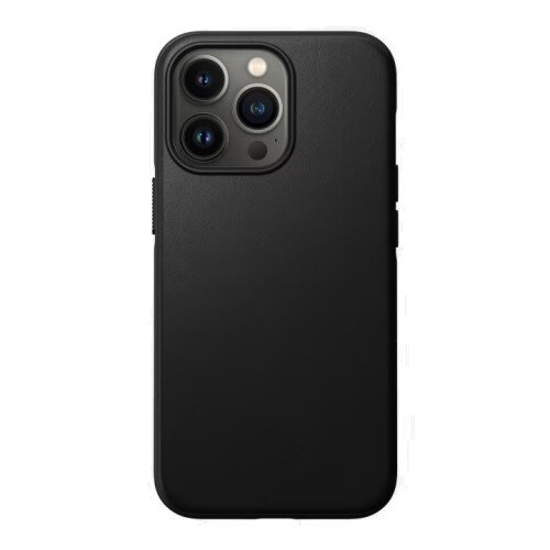 Nomad Modern Leather Case for iPhone 13 Series - iPhone 13 Pro - Black