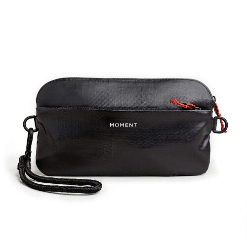 Moment Crossbody Wallet - Black Ripstop