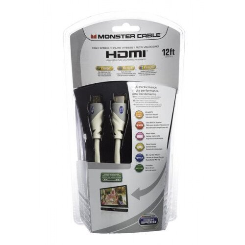Monster Essentials High Performance HDMI Cables - 6ft