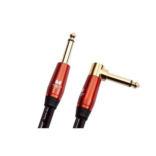 Monster Prolink Acoustic Pro Audio Angled Instrument Cable