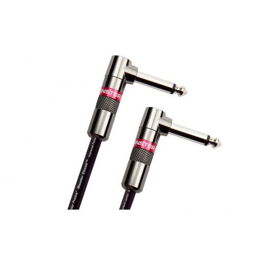Monster Prolink Classic Pro Audio Instrument Cable Angled