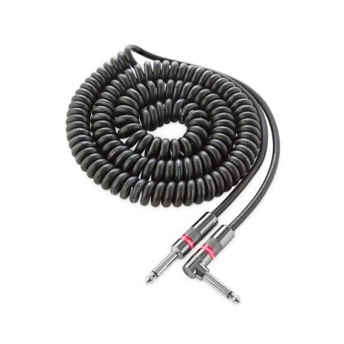 Monster Prolink Classic Pro Audio Instrument Cable Coiled - Black